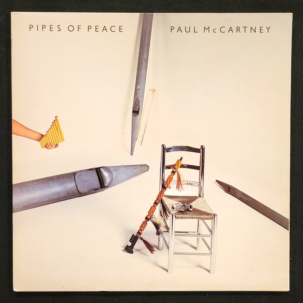 Paul McCartney PIPES OF PEACE vinyl LP record Beatles GREAT CONDITION